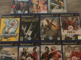 Diverse Playstation 2 spil 50 kr.