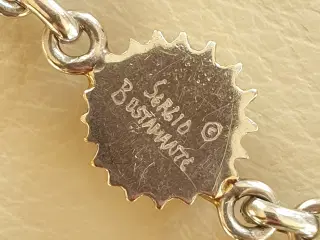 SERGIO BUSTAMENTE. Sølvarmbånd Med Sole.