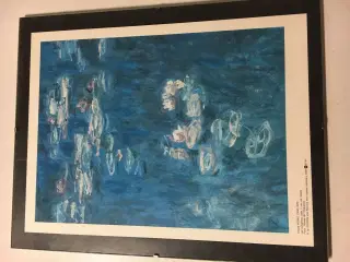 Claude Monet, motiv: Les nymphéas,24x32