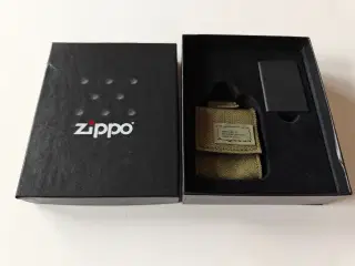 Zippo 5 D OD Green Pouch/Black Crackle Gavesæt