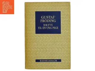 Gustaf Frding: Breve til en ung pige