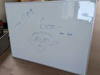 Whiteboard magnettavle lakeret