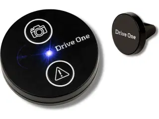 Trafikalarm med GPS – Needit Drive One, sort