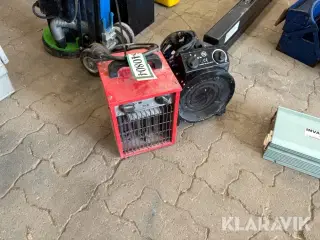 Varmeblæser 2 styk 2 kW