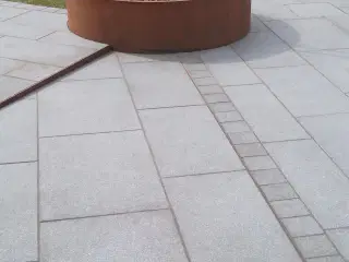 Granit fliser/belægningssten/natursten/G654 mellem