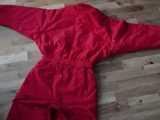 Rød heldragt skidragt/flyverdragt