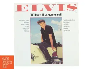 Elvis Presley vinylplade &#39;The Legend&#39; fra CAMDEN (str. 31 x 31 cm)