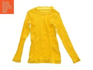 Langærmet gul bluse fra VRS (str. 98)