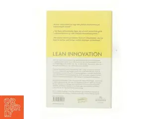 Lean innovation : hurtigt fra viden til værdi af Claus Sehested (Bog)