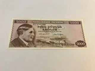 5000 Kronur Iceland