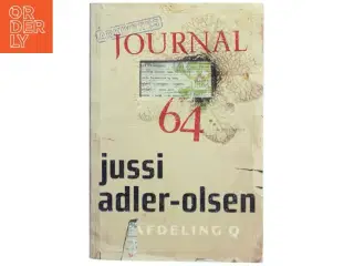 Journal 64 af Jussi Adler-Olsen (Bog)