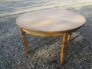 1 stk Rund Rosengaard Egetræs bord uden plader 