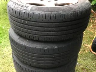 Alufælge med sommerdæk