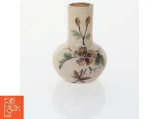 Håndmalet Mundblæst Glas Vase (str. 7 x 5 cm)
