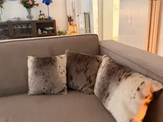 3 ægte sælskindspuder