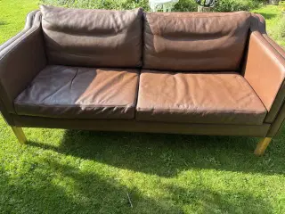 Sofa i kunstlæder