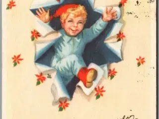 Illa - Glædelig Jul - Stender Serie 658 - Postkort -Brugt