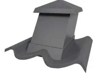 Sort taghætte til tagstensplade fra Profilmetal