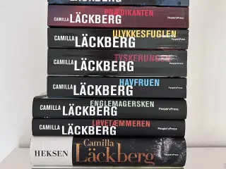Camilla Läckberg bog, 7 titler - NYE!