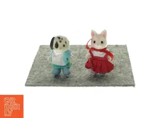 Sylvanian Families To skøjtebørn  (str. 8 cm)