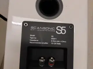 Højttalere analoge hi-fi S5