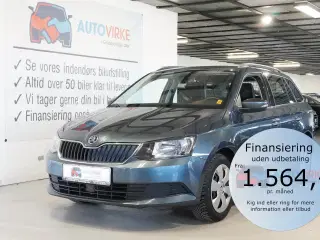 Skoda Fabia Combi 1,0 MPI Ambition 75HK Stc