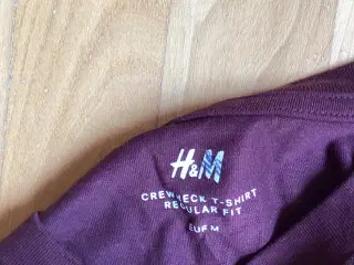 Bordeauxrød T-Shirt