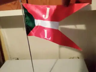 super fedt lille rederi flag fra j&l