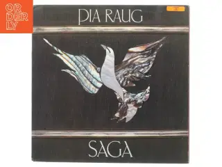 Pia Raug - Saga Vinylplade fra Medley Records (str. 31 x 31 cm)