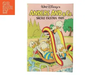 Anders And & Co. Skole-Ekstra 1989 (Bog)