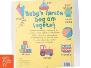 Baby&#39;s første bog om legetøj (Bog) fra Clava
