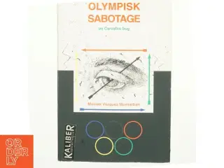 Olympisk sabotage af Manuel Vazquez Montalban (bog)