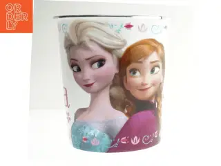 Disney skraldespand med Frozen motiv fra Disney (str. Ø. 21 cm. længde. 22,5 cm)