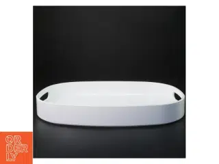 Hvid serveringsbakke fra Rosti Mepal (str. 39x27 cm)
