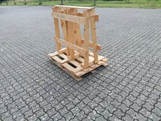 Træpaller med Opsats