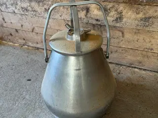 Rustfri stål malkespand