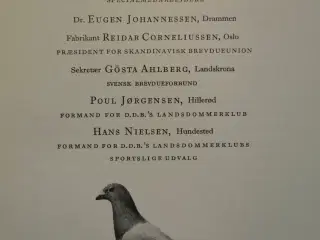 alt om brevduer, af emil møller, emne: dyr