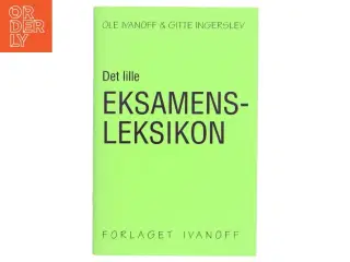 Eksamensleksikon bog fra Forlaget Ivanoff