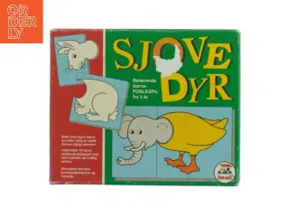 Puslespil for børn (str. 17 x 14 x 3 cm)