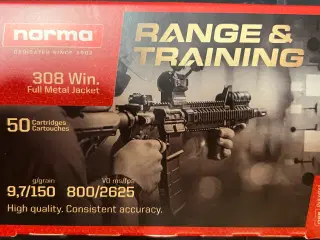 Norma .308 Win. Range & Traning