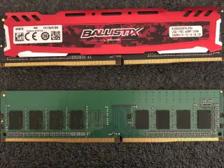 Forskellige ram (DDR4)