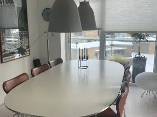Superellipse spisebord- Piet Hein med udtræk 