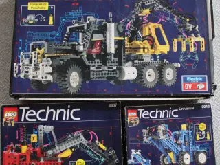 3 stk. LEGO Technic bygges�æt