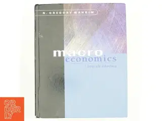 Macroeconomics af N. Gregory Mankiw (Bog)