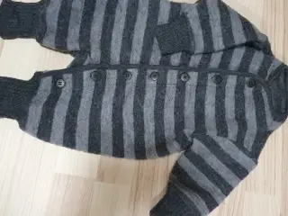 Ulddragt str 56 baby unisex køredragt