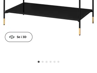 Äsperöd sofabord ikea - Sort Glas