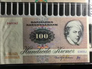 Dansk 100 kr Budmodtages
