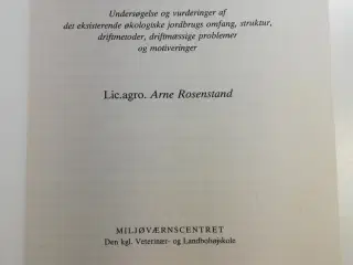 Økologisk jordbrug i Danmark i 1981, A. Rosenstand