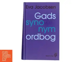 Gads synonymordbog af Eva Jacobsen (f. 1912) (Bog)