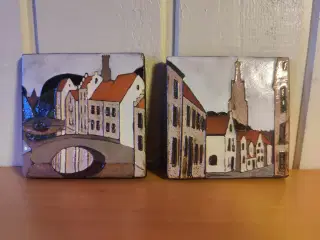 Retro Aarhus Brugge keramikbilleder